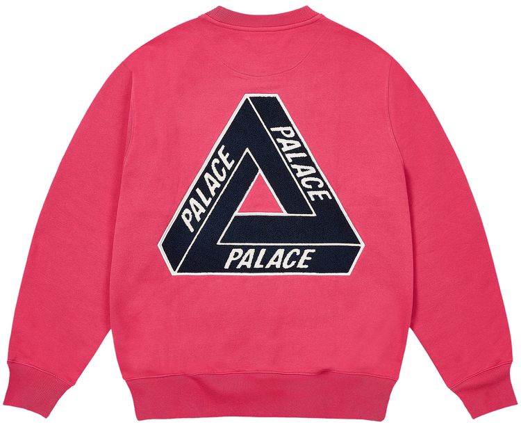 Buy Palace Chenille Tri-Ferg Crew 