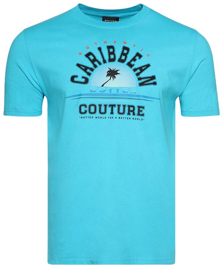 BOTTER Caribbean Couture T Shirt Botter Blue College