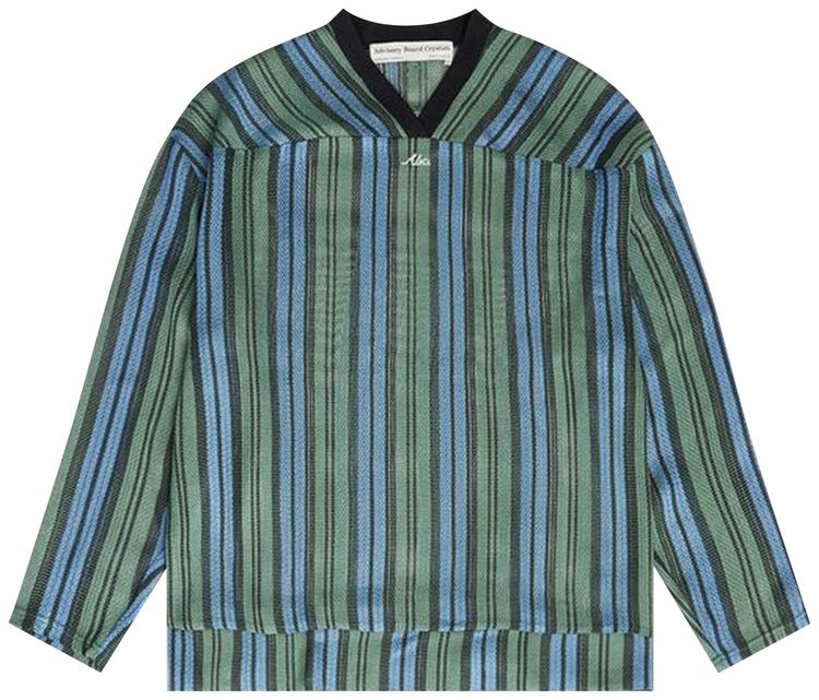Advisory Board Crystals Woven Hockey Top GreenBlueBlack