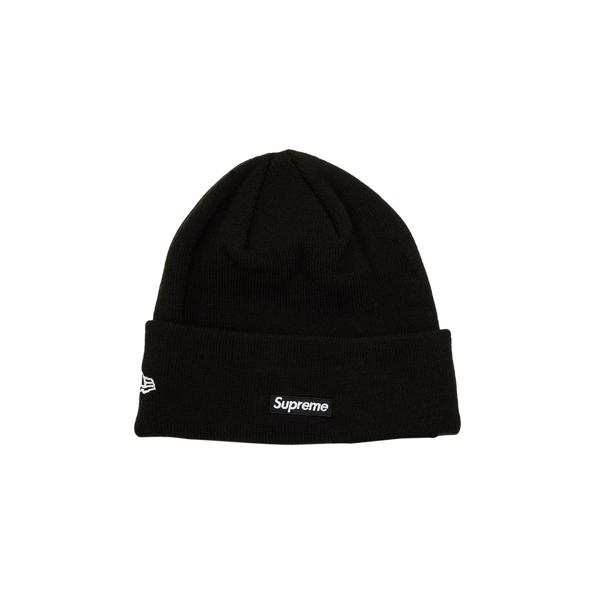 Supreme New Era Script Beanie 'Black'