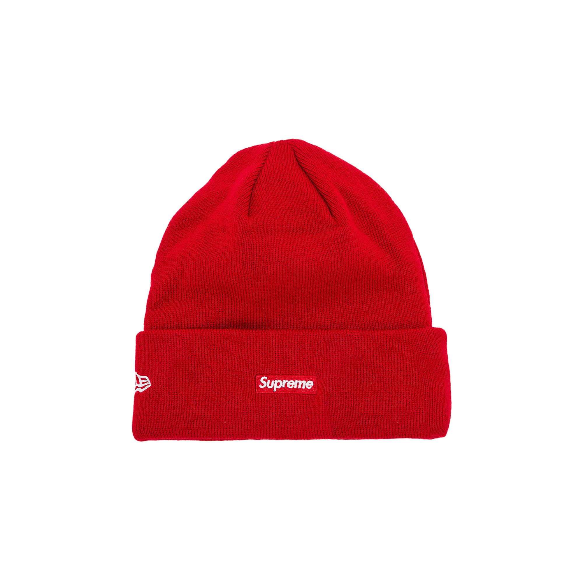 Buy Supreme New Era Script Beanie 'Red' - FW24BN66 RED | GOAT