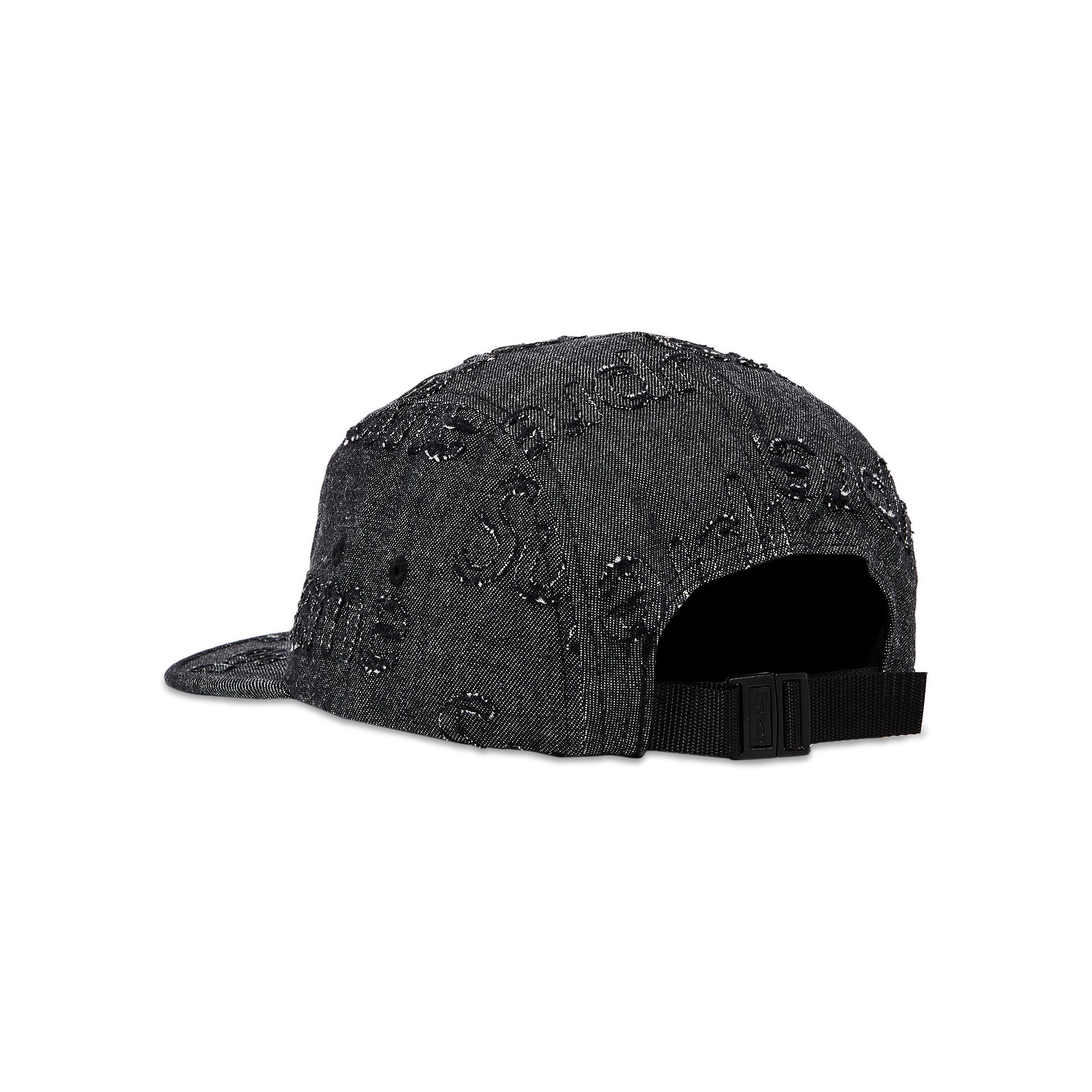 Buy Supreme Lasered Denim Cap 'Black' - FW24H25 BLACK | GOAT