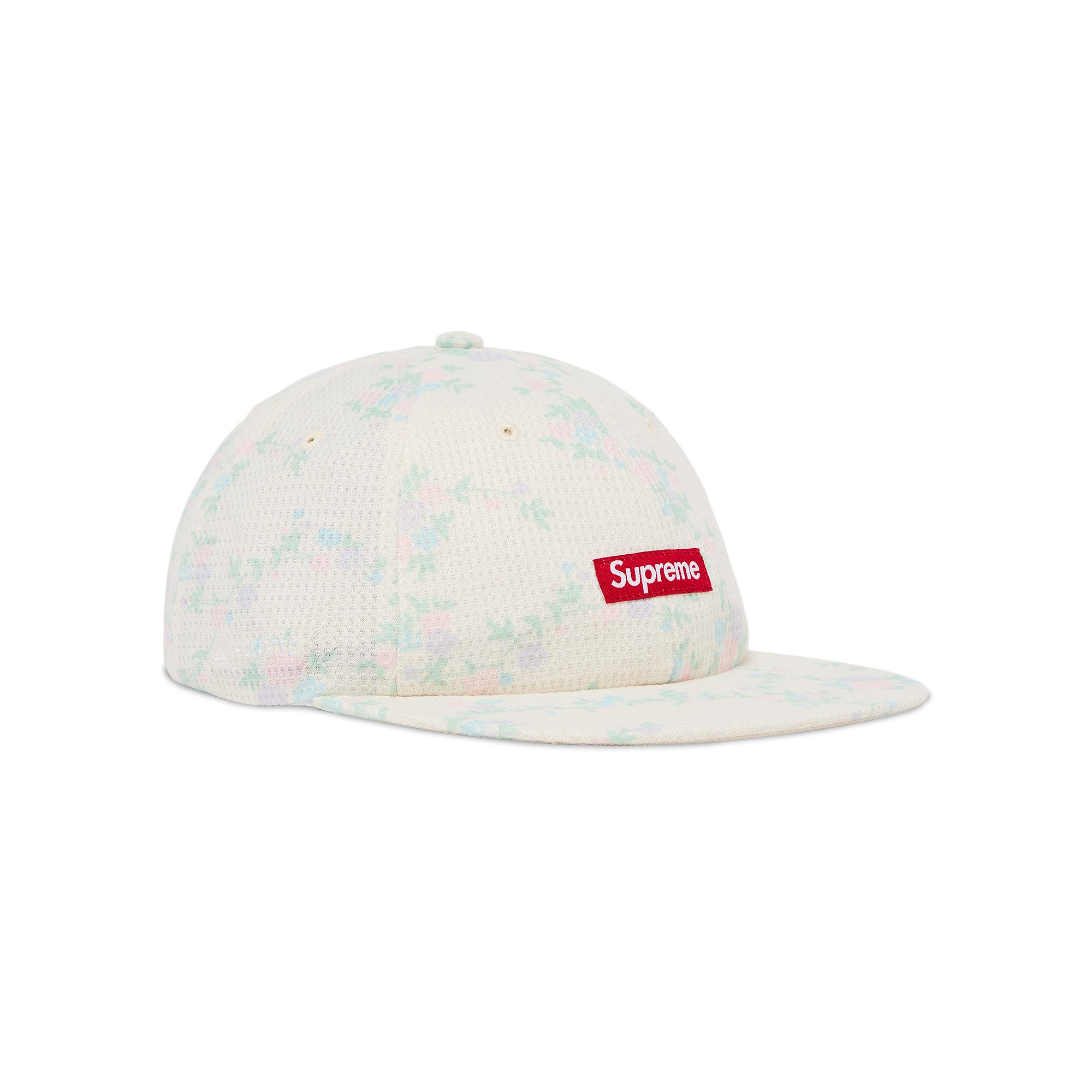帽子 Supreme Polartec Waffle Small Box floral Supreme Polartec Waffle Small Box 6-Panel (FW24) - $48