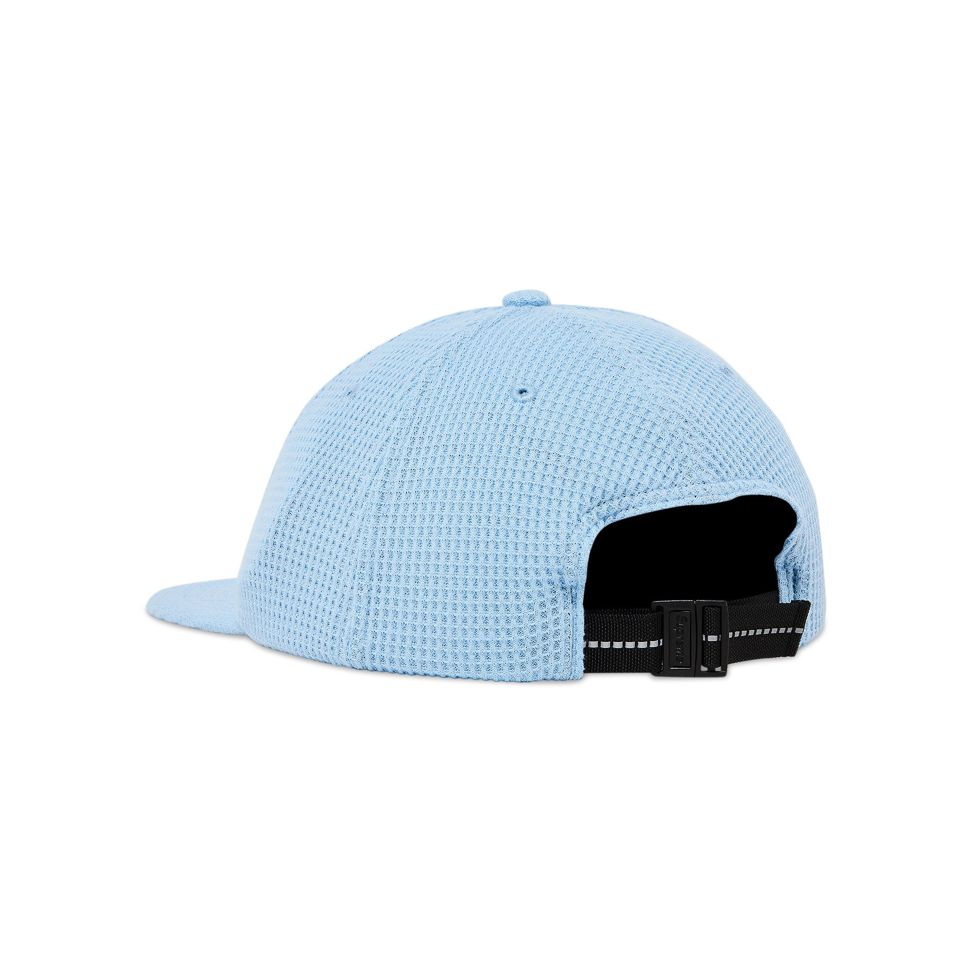 帽子 Supreme Polartec Waffle Small Box 6-Pane Supreme Polartec Waffle Small Box 6 Panel Black - FW24 - US