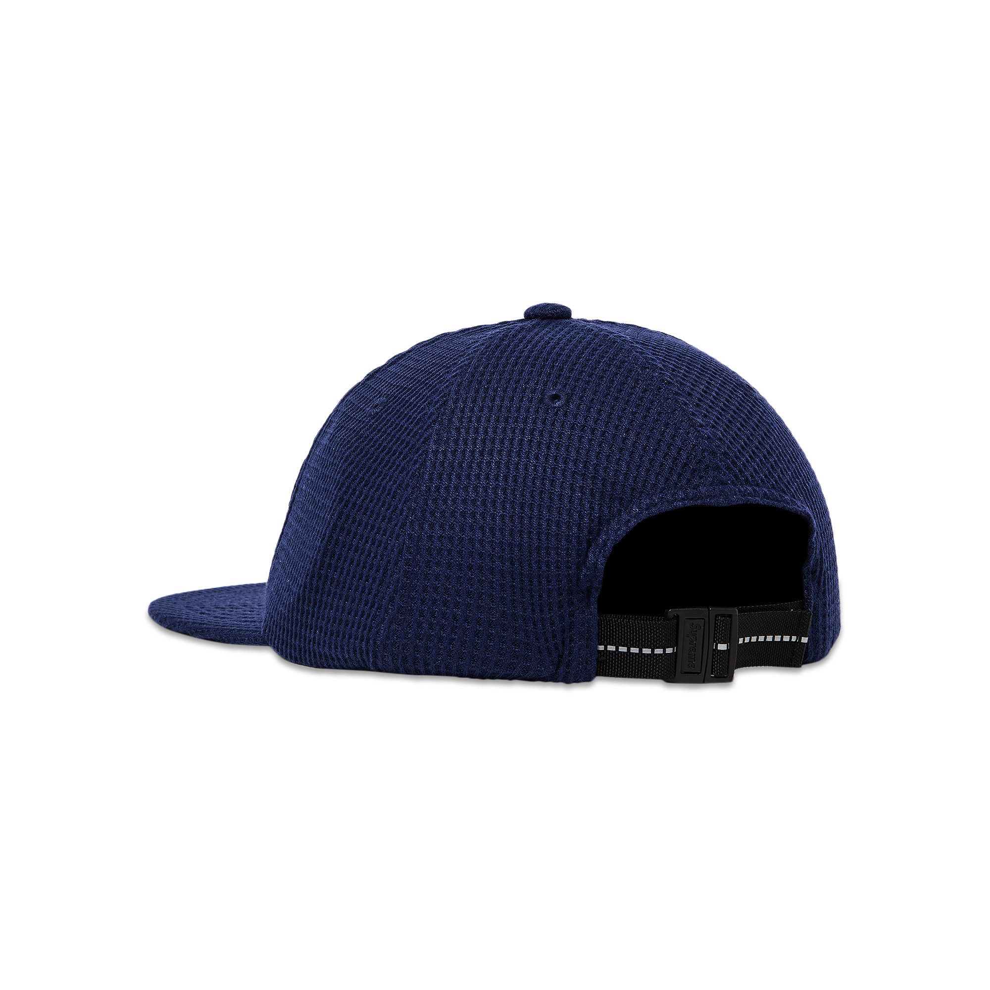 Buy Supreme Polartec Waffle Small Box 6-Panel 'Navy' - FW24H69