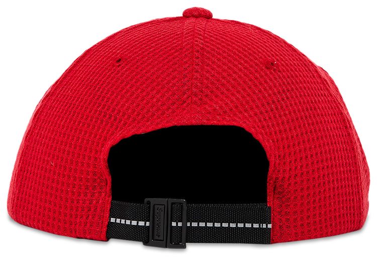 Supreme Polartec Waffle Small Box 6 Panel Red