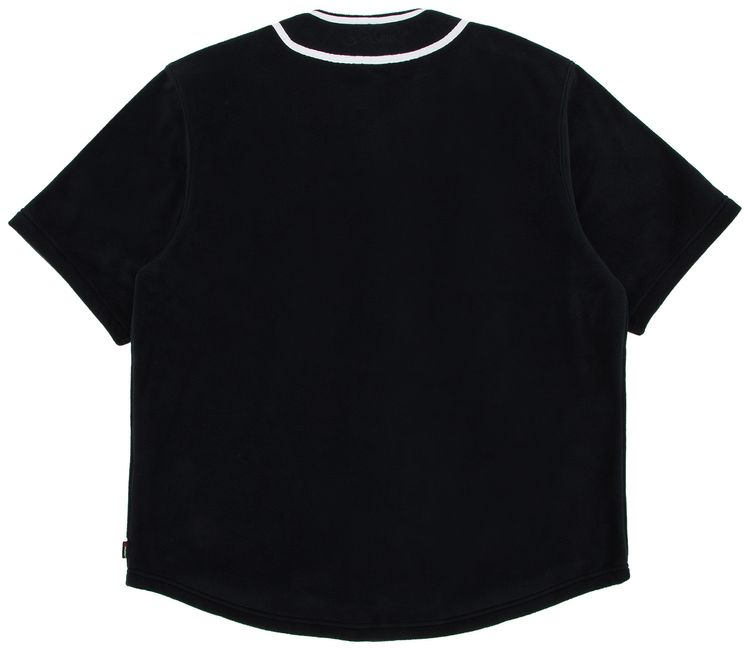Supreme Polartec Baseball Jersey Black