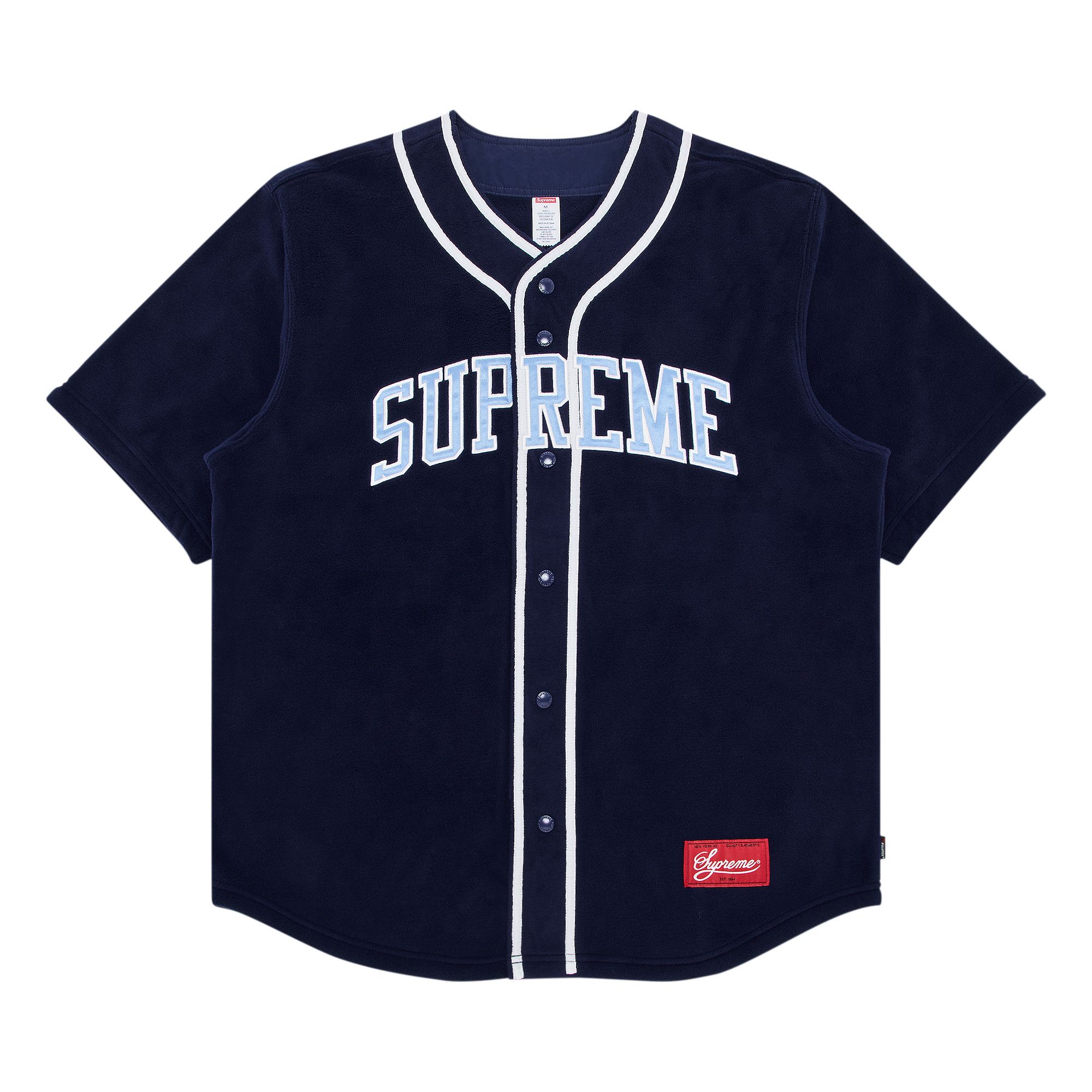 Supreme baseball shirt deals