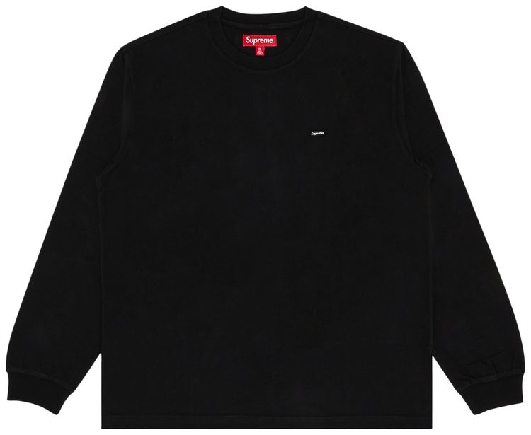Supreme Small Box Long Sleeve Tee Black