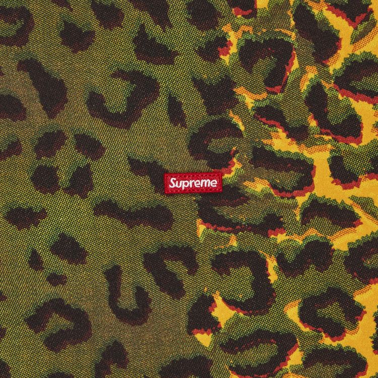 Supreme Small Box Long Sleeve Tee Cheetah