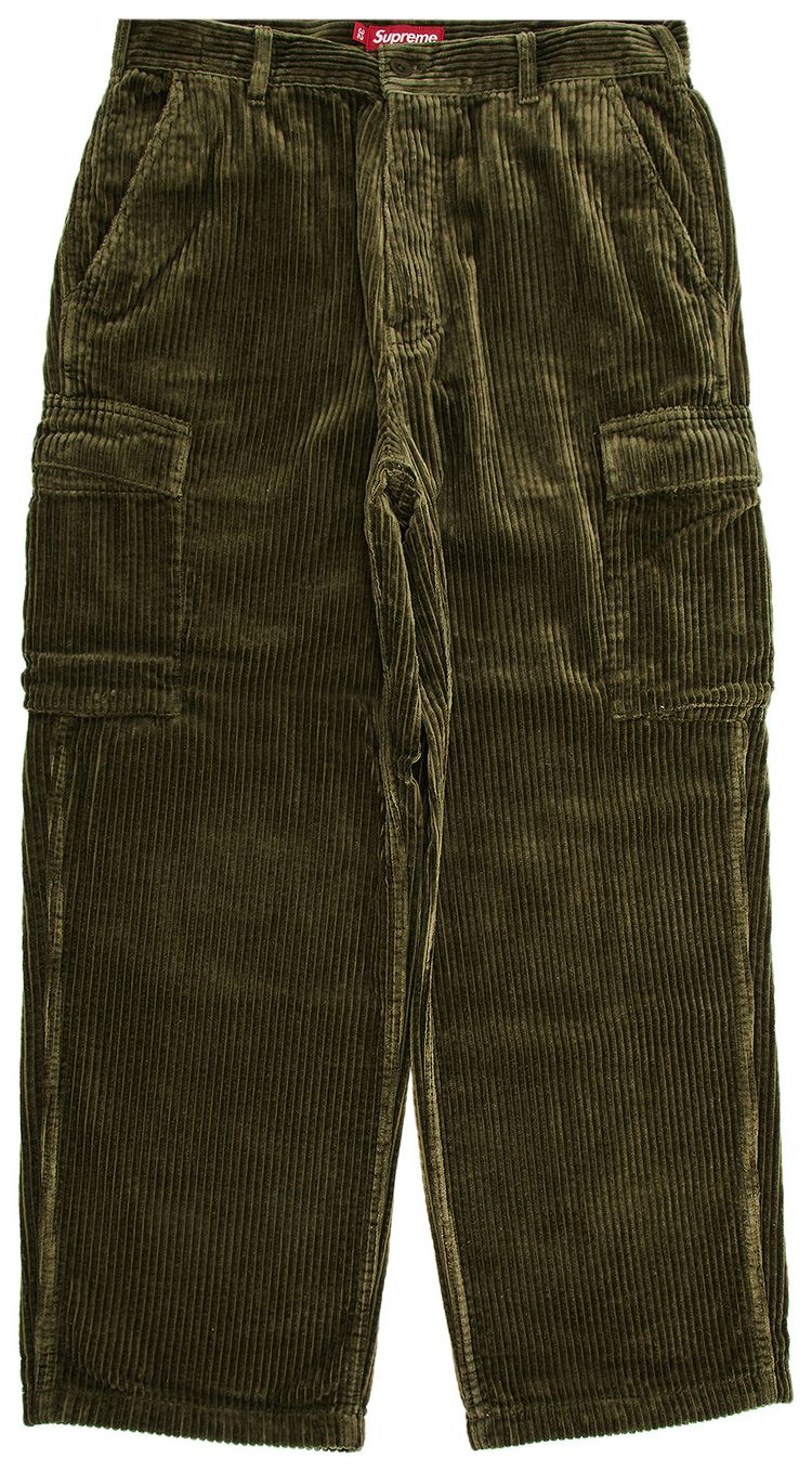 Supreme Wide Wale Corduroy Cargo Pant Olive