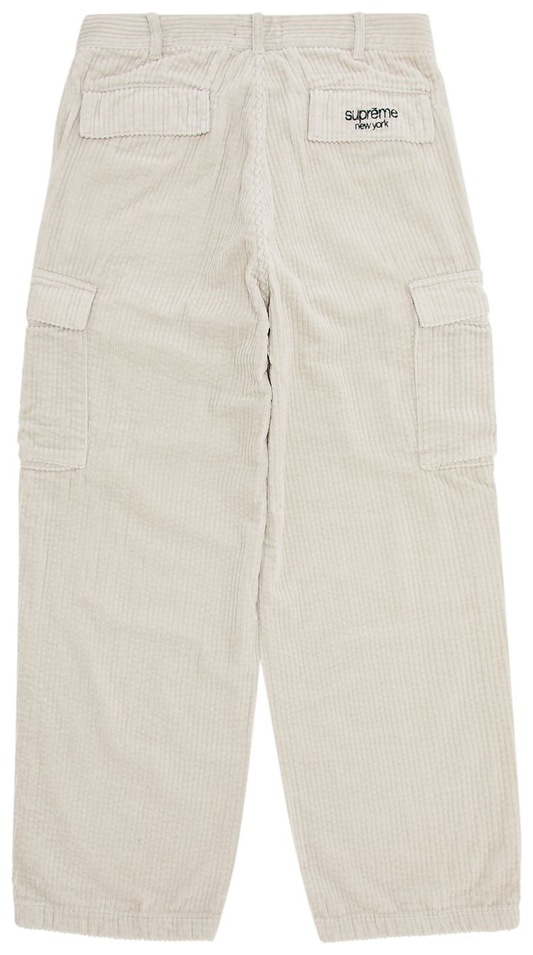 Supreme Wide Wale Corduroy Cargo Pant Stone