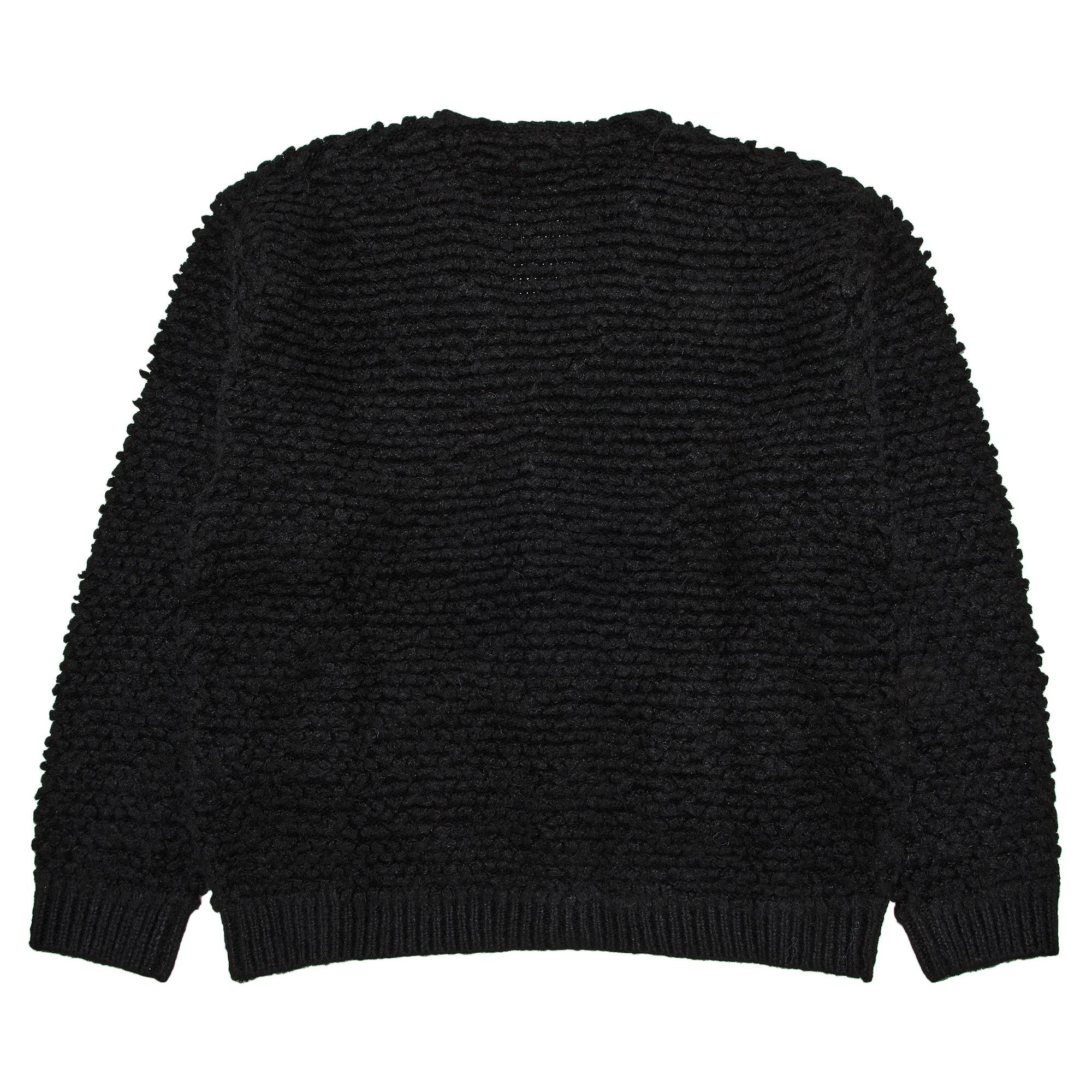 Buy Supreme Textured Knotted Cardigan 'Black' - FW24SK37