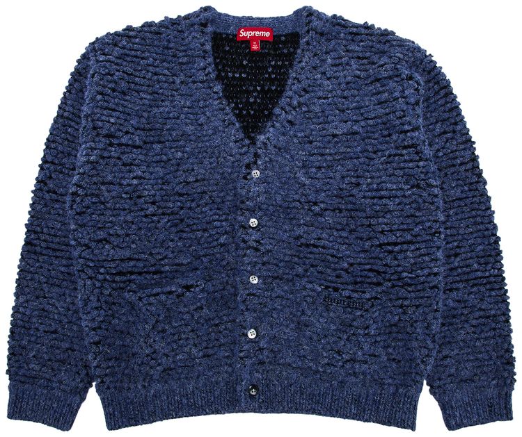 Buy Supreme Textured Knotted Cardigan 