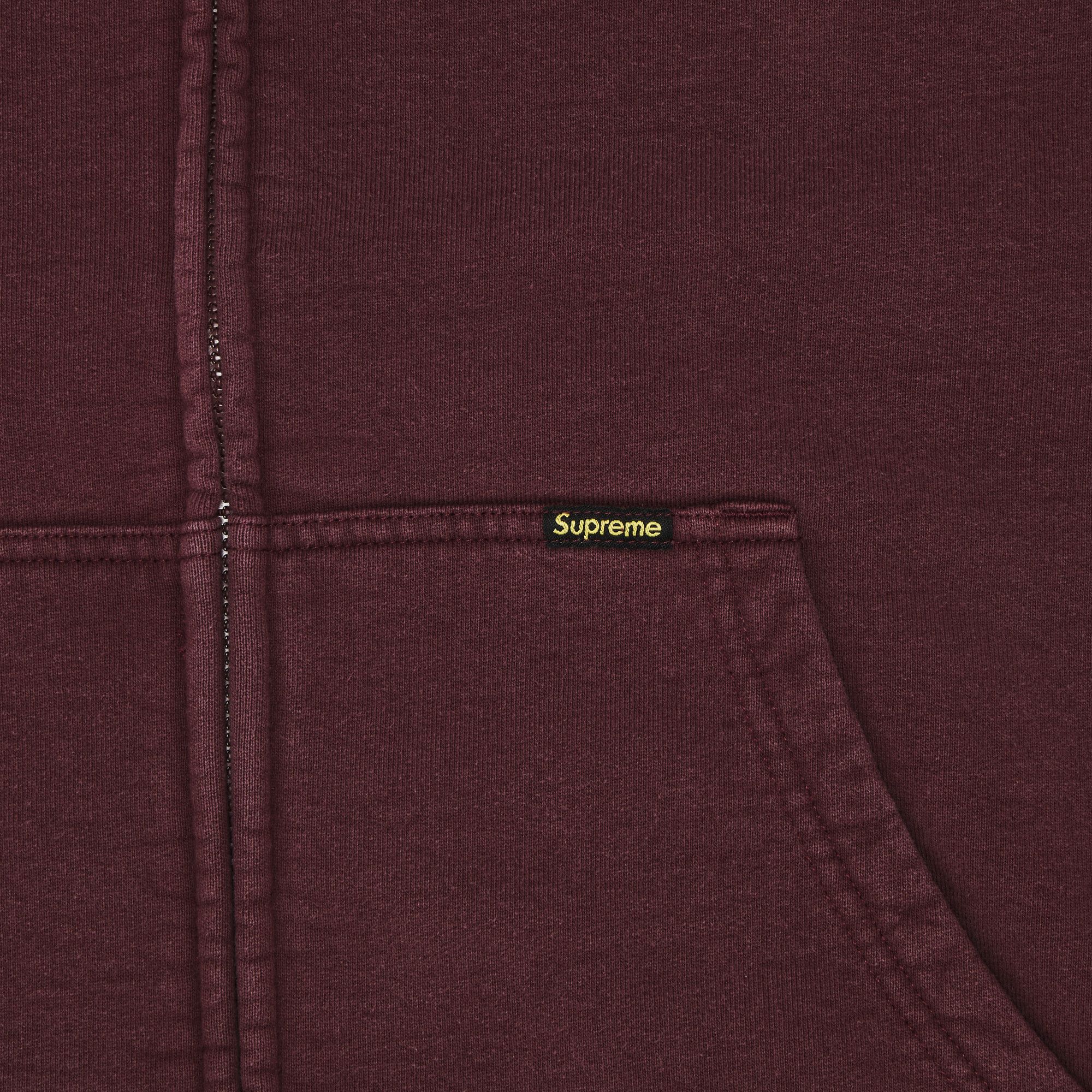 Achetez des Supreme Work Zip Up Hooded Sweatshirt Maroon FW24SW43 MAROON GOAT FR