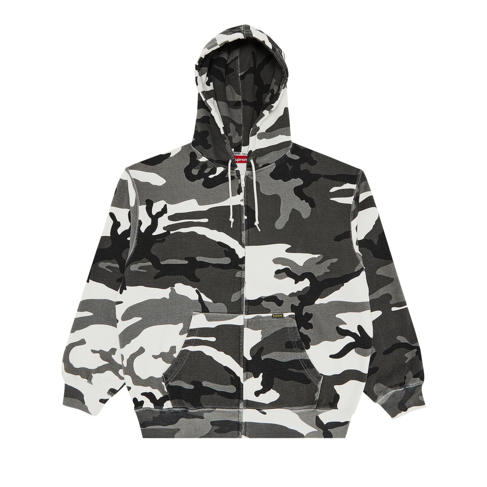 Supreme black camo hoodie store