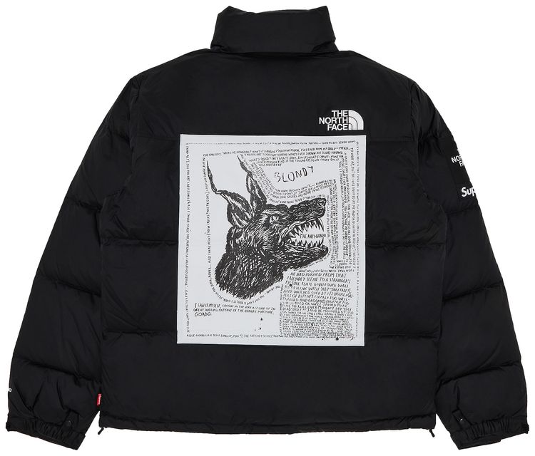 Supreme x The North Face Nuptse Jacket Black