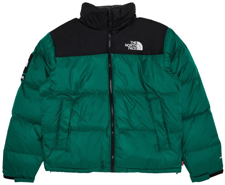 Supreme x The North Face Nuptse Jacket Green