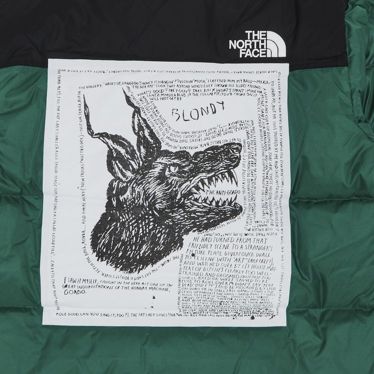 Supreme x The North Face Nuptse Jacket Green