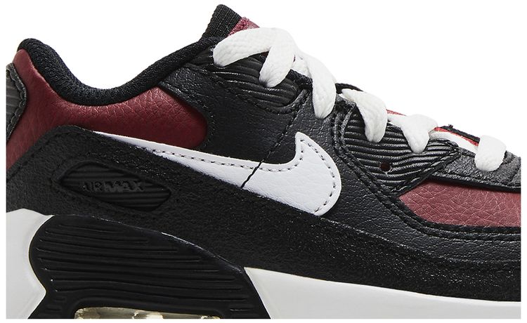 Nike Air Max 90 Leather TD Black Team Red