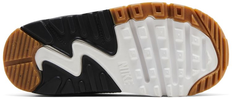 Nike Air Max 90 Leather TD Black Team Red