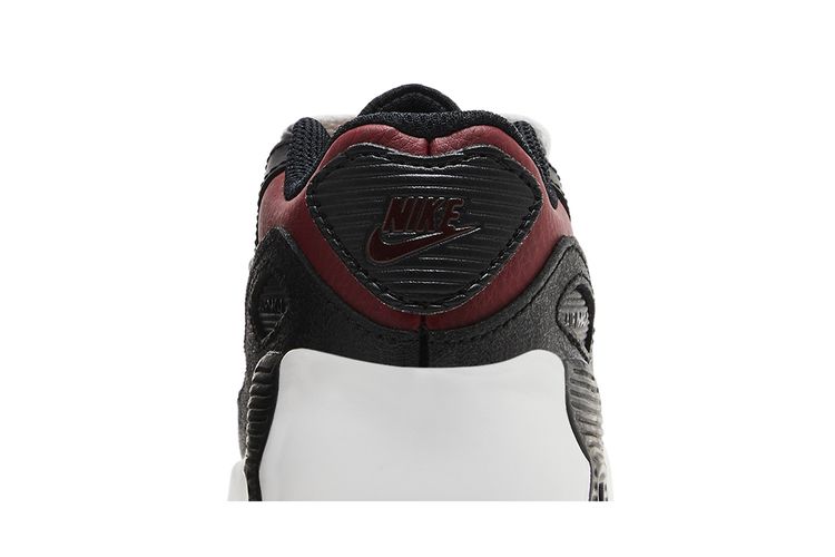 Nike Air Max 90 Leather TD Black Team Red