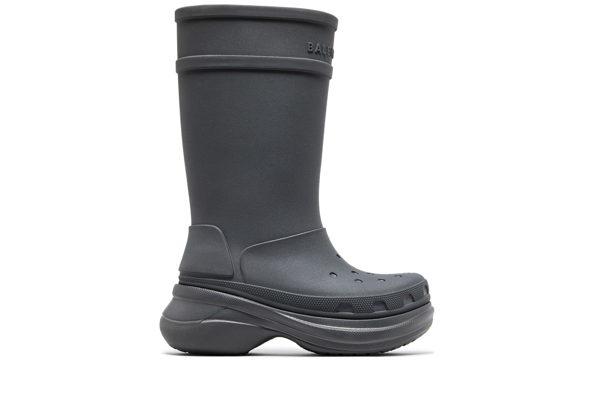 Buy Crocs x Balenciaga Wmns Boot 'Graphite' - 677388 W1S8E