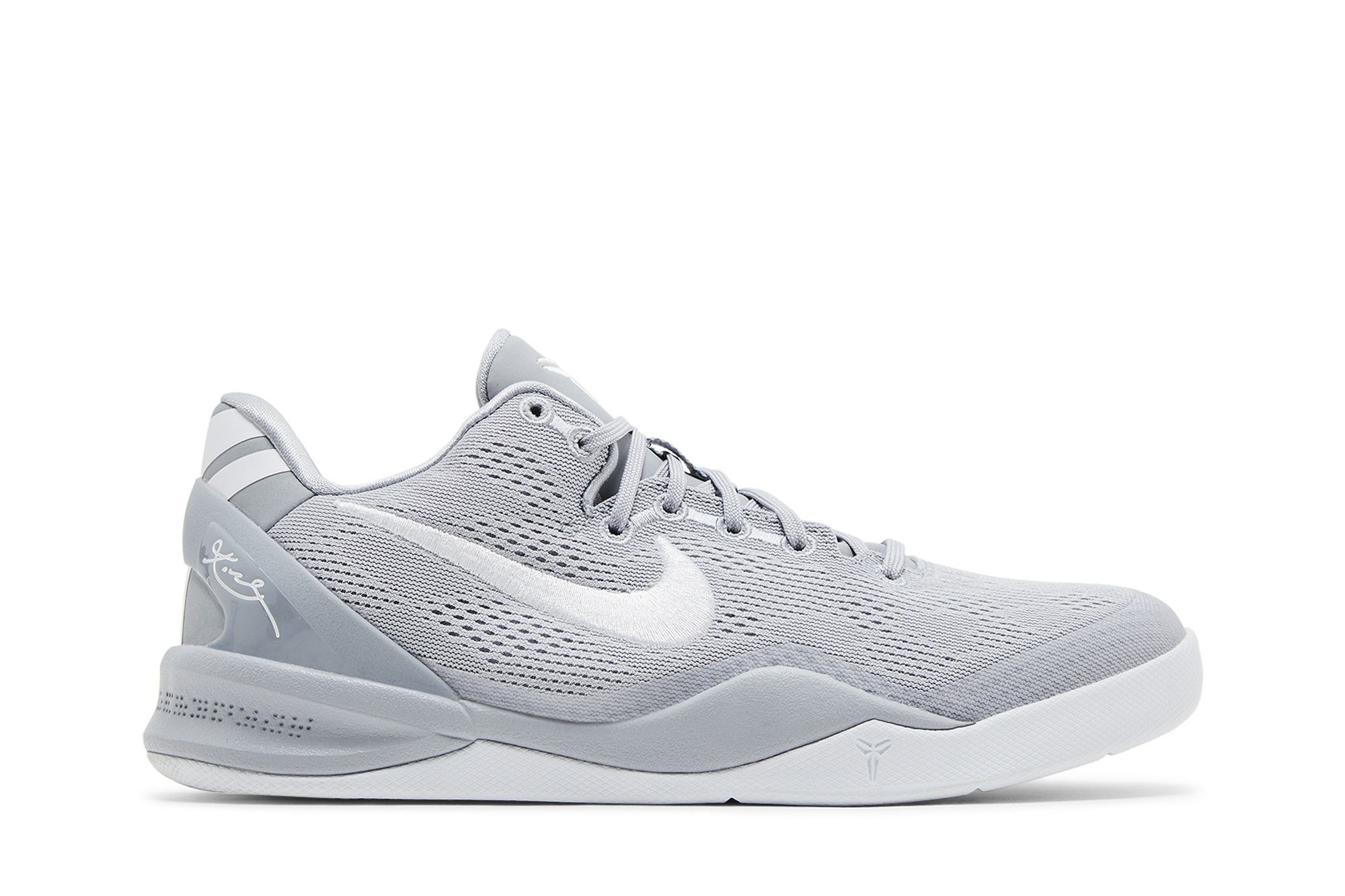 Size 5.0 Kobe 8 GS Wolf Grey