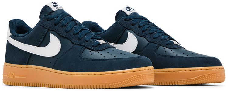 Air Force 1 07 LV8 Gum Pack   Armory Navy