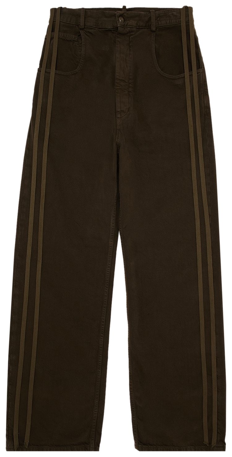 Ann Demeulemeester Polly 5 Pockets High Comfort Trousers Loden Green