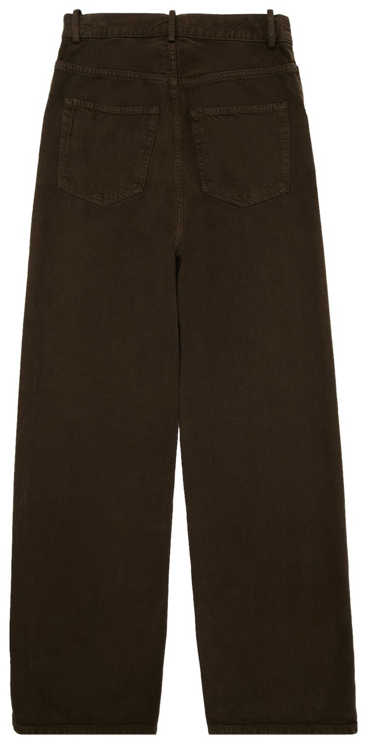 Ann Demeulemeester Polly 5 Pockets High Comfort Trousers Loden Green
