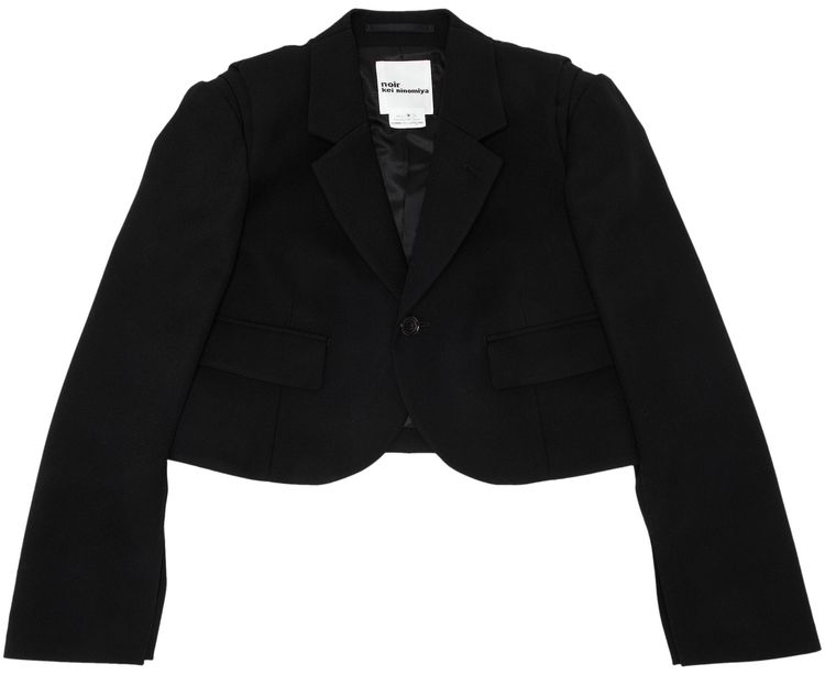 Comme des Garcons Short Suit Jacket Black