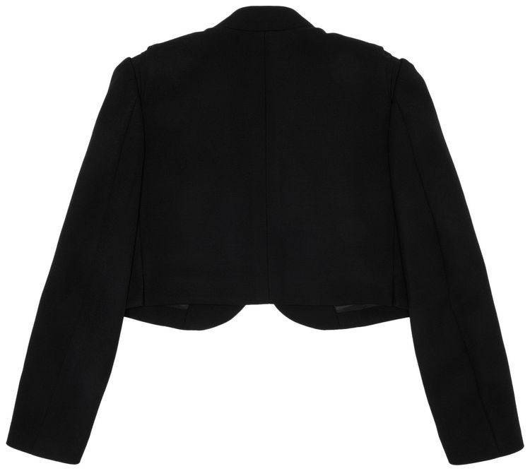 Comme des Garcons Short Suit Jacket Black