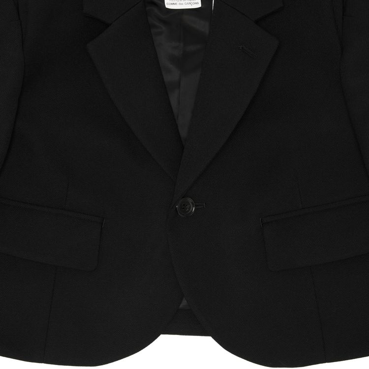 Comme des Garcons Short Suit Jacket Black