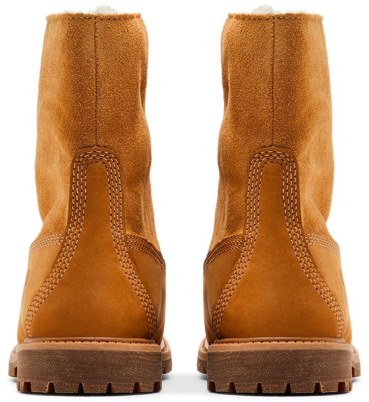 Timberland Wmns Fleece Fold Down Boot Wheat