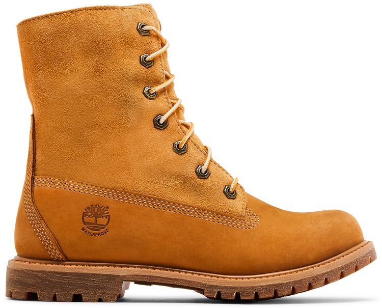 Timberland Wmns Fleece Fold Down Boot Wheat