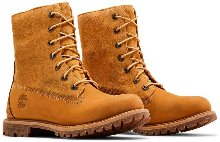 Timberland Wmns Fleece Fold Down Boot Wheat
