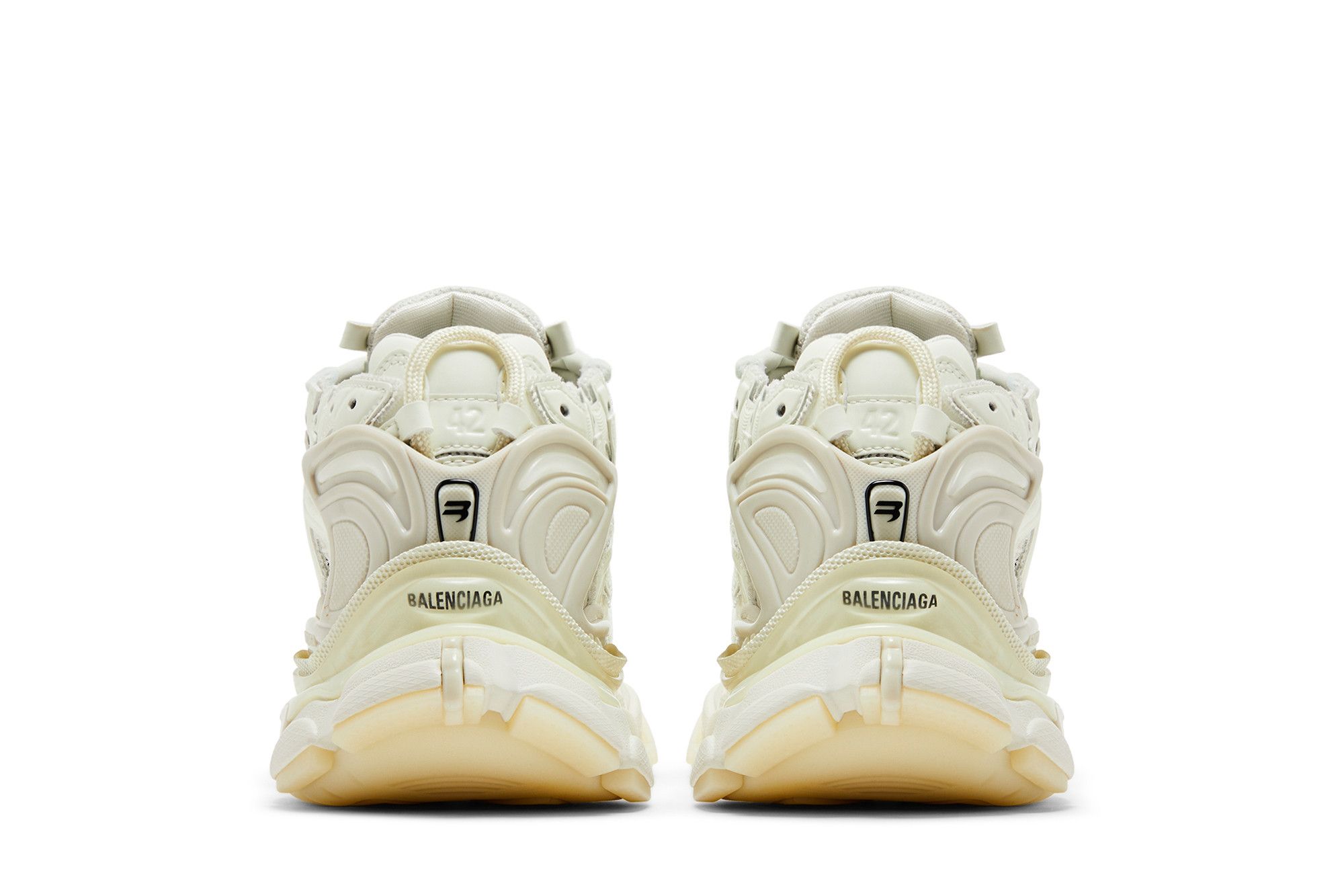 Balenciaga Runner 蓄光White 42 Size 42 (9 US) - Balenciaga Runner ' White ' | BRAND NEW! | eBay