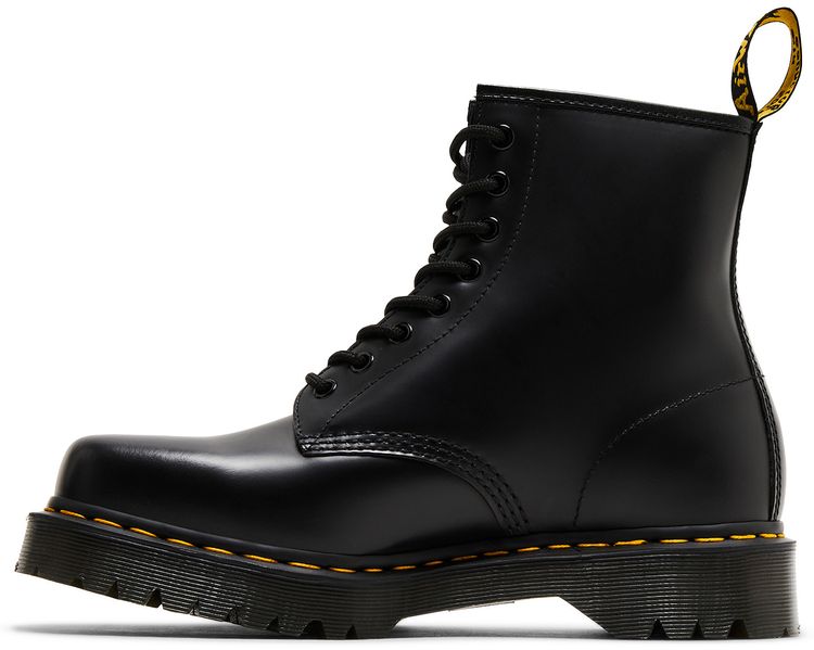 Dr Martens 1460 Bex Squared Toe Leather Lace Up Boot Black