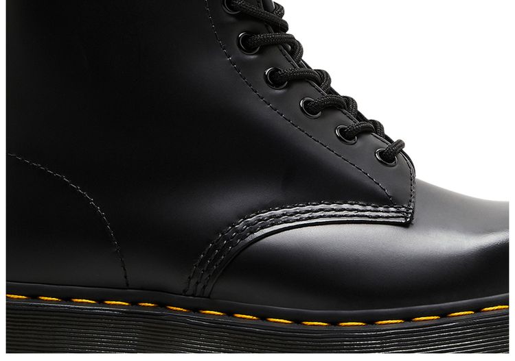 Dr Martens 1460 Bex Squared Toe Leather Lace Up Boot Black