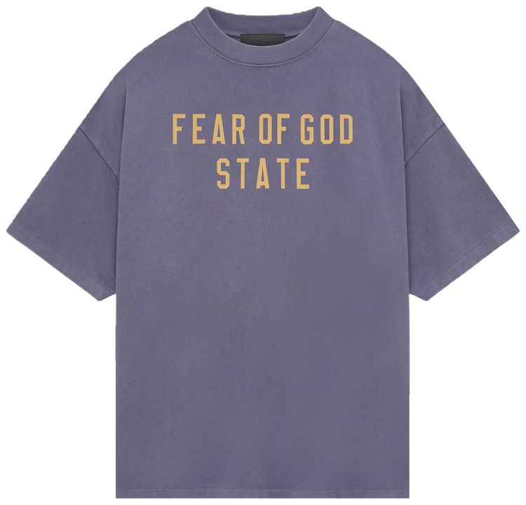 Fear of God Essentials Heavy Crewneck Tee Lavender