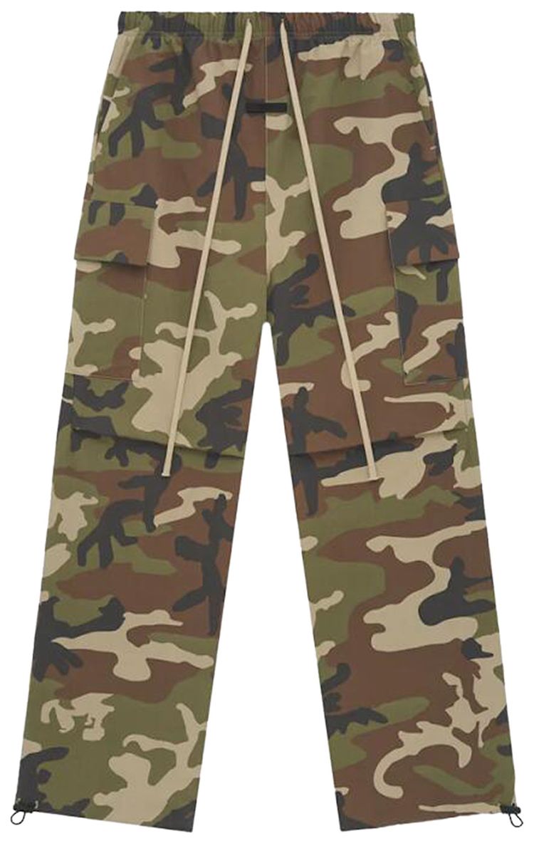 Fear of God Essentials Military Nylon Field Pant Woodland Camo