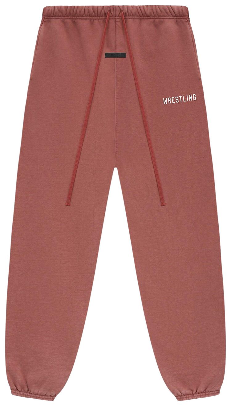 Fear of God Essentials Heavy Fleece Sweatpant Crimson