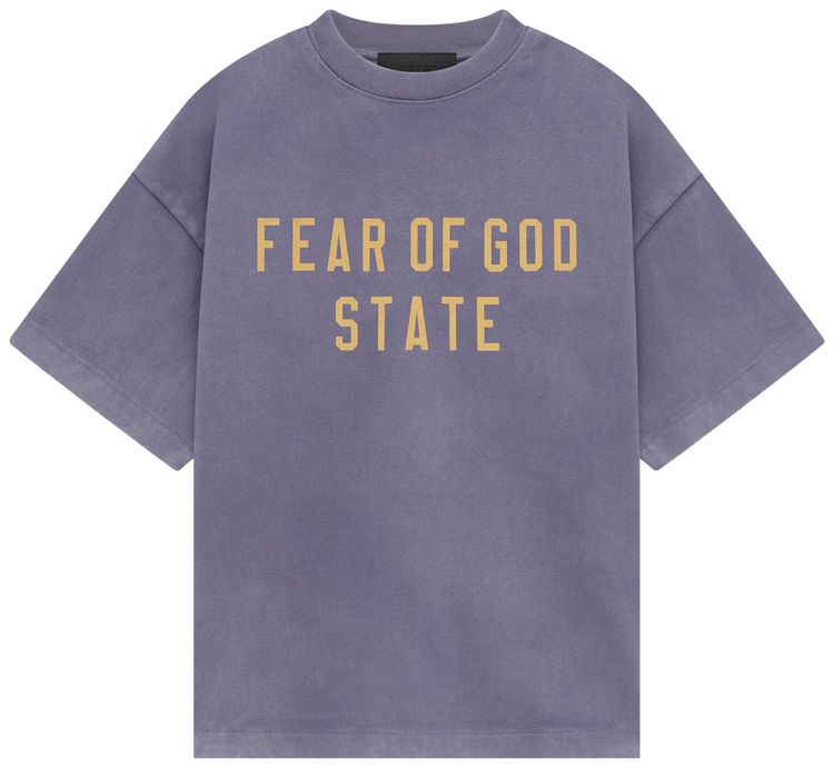 Fear of God Essentials Kids Heavy Crewneck Tee Lavender