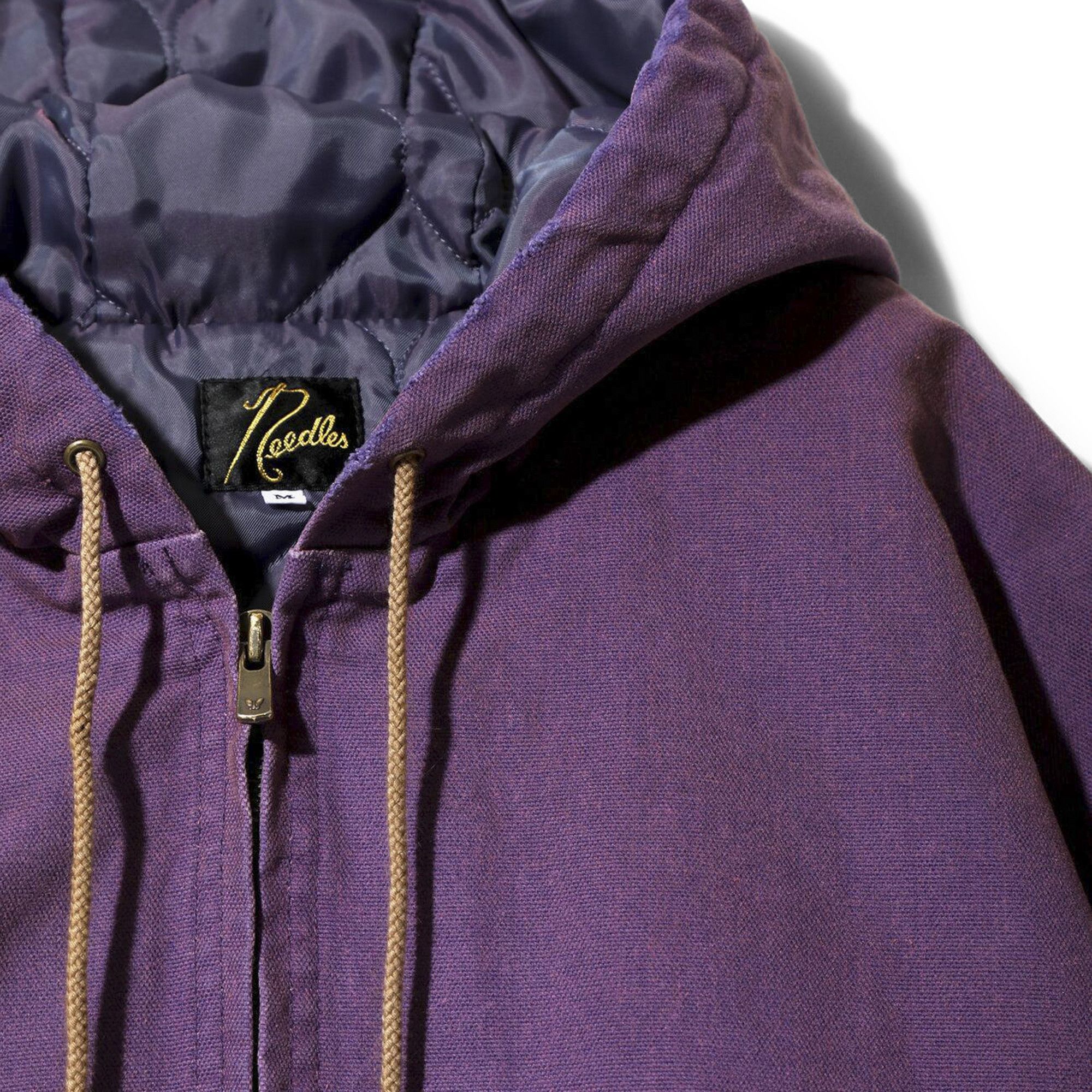 Buy Needles Zipped Work Hoodie 'Purple' - PU193 PURP | GOAT SA