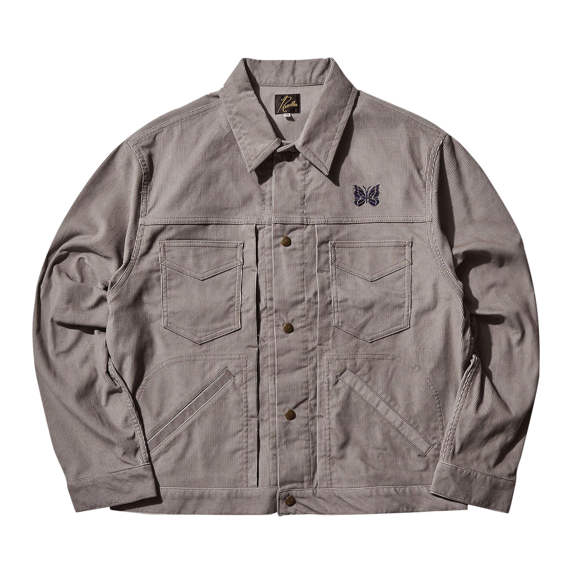 Size xl Needles Penny Jean Jacket 'Light Grey'