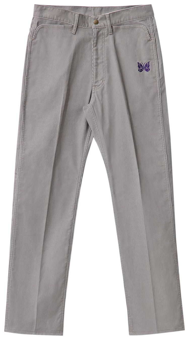 Needles Straight Jean Light Grey