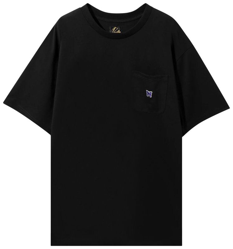 Needles Short Sleeve Crewneck Tee Black