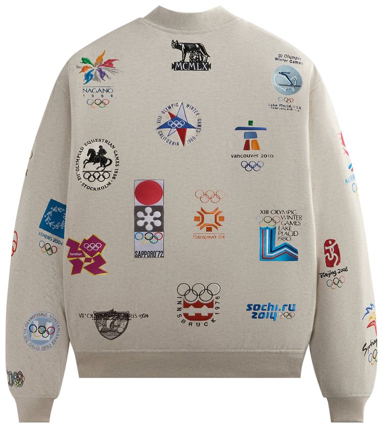 Kith for Olympics Heritage Marvin Bomber Jacket Sandy Heather