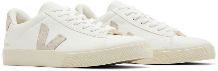 Wmns Campo Chromefree Leather White Natural